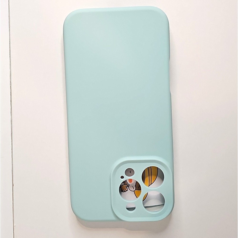 Love 3000 No.1 Defender Silicone Case Shockproof Mint for iPhone 16 Pro Max